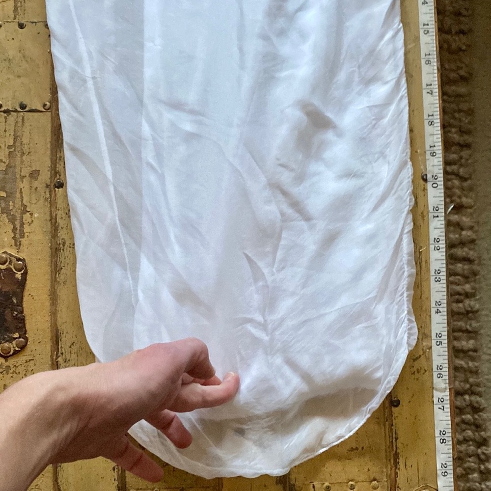 BELLE FRANCE WHITE PANTS ITALY BEACH BOHO VIBES - Picture 11 of 11